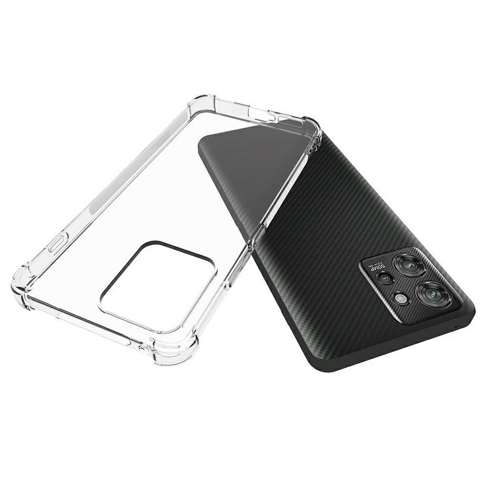 Motorola ThinkPhone Shock-Proof Fleksibelt Plastik Bagside Cover - Gennemsigtig