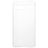 Google Pixel 7A Fleksibelt Plastik Bagside Cover - Gennemsigtig