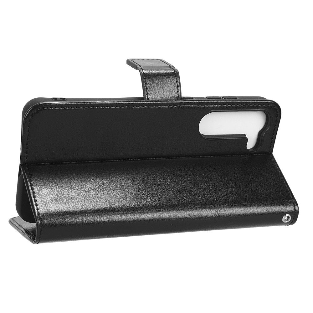 EIDERWOOD - Samsung Galaxy S23+ (Plus) - Kunstlæder Flip Cover m. Kortholder & Ståfunktion - Sort