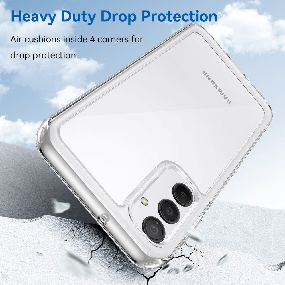 Samsung Galaxy A24 Cover Acrylic Combo - Gennemsigtig