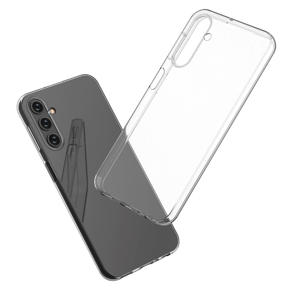 Samsung Galaxy A24 Fleksibelt Plastik Bagside Cover - Gennemsigtig