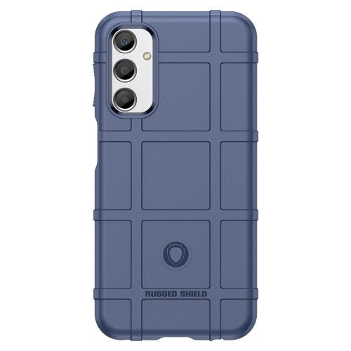 Samsung Galaxy A24 Rugged Shield Series Håndværker Bagside Cover - Blå