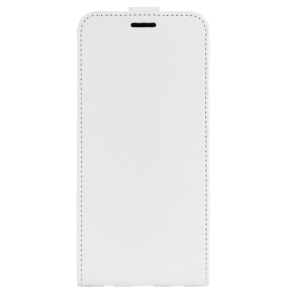 OnePlus Nord CE 3 Lite Vertikalt Flip Læder Cover m. Kortholder - Hvid