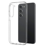 Samsung Galaxy S23 NORTHJO 360° Protection Set inkl. Cover & Skærmbeskyttelse & Kameralinsebeskyttelse - Gennemsigtig