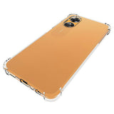 OPPO A17 EIDERWOOD Fleksibelt Plast Bagside Cover m. Forstærkede Hjørner - Gennemsigtig