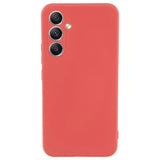 Samsung Galaxy A34 (5G) - EIDERWOOD Foret Fleksibelt Plast Cover - Mørkerød