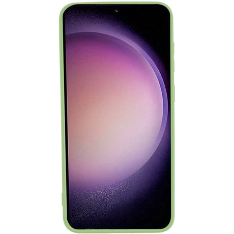 Samsung Galaxy S23 - EIDERWOOD Foret Fleksibelt Plast Cover - Lysegrøn