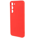 Samsung Galaxy S23 - EIDERWOOD Foret Fleksibelt Plast Cover - Rød