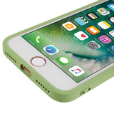 EIDERWOOD iPhone SE (2022 / 2020) / 8 / 7 - Foret Fleksibelt Plast Cover - Lysegrøn