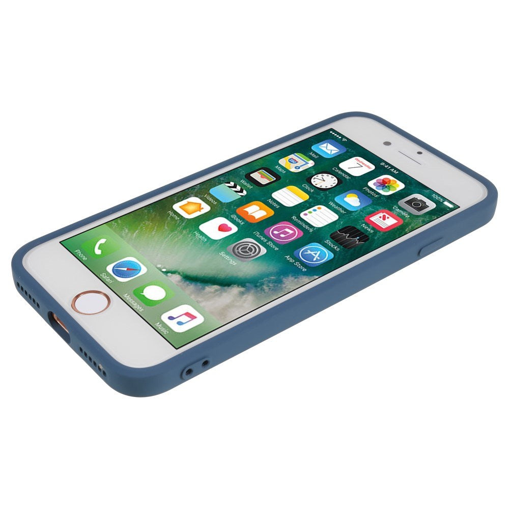 EIDERWOOD iPhone SE (2022 / 2020) / 8 / 7 - Foret Fleksibelt Plast Cover - Blå