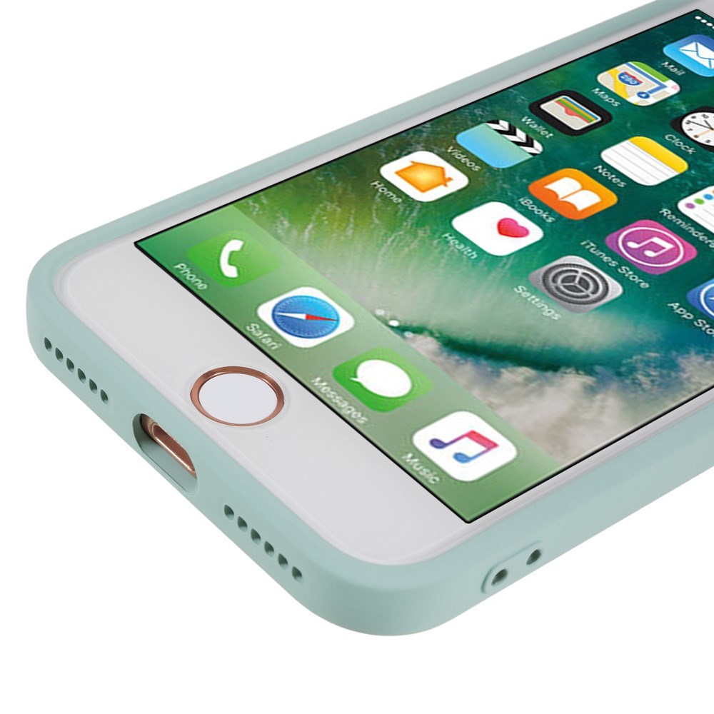 EIDERWOOD iPhone SE (2022 / 2020) / 8 / 7 - Foret Fleksibelt Plast Cover - Lyseblå