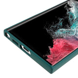 Samsung Galaxy S22 Ultra - EIDERWOOD Foret Fleksibelt Plast Cover - Grøn