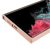 Samsung Galaxy S22 Ultra - EIDERWOOD Foret Fleksibelt Plast Cover - Lyserød