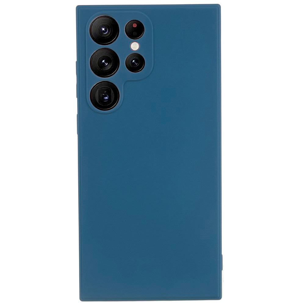 Samsung Galaxy S22 Ultra - EIDERWOOD Foret Fleksibelt Plast Cover - Blå