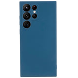 Samsung Galaxy S22 Ultra - EIDERWOOD Foret Fleksibelt Plast Cover - Blå