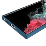 Samsung Galaxy S22 Ultra - EIDERWOOD Foret Fleksibelt Plast Cover - Blå