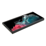 Samsung Galaxy S22 Ultra - EIDERWOOD Foret Fleksibelt Plast Cover - Sort