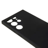 Samsung Galaxy S22 Ultra - EIDERWOOD Foret Fleksibelt Plast Cover - Sort