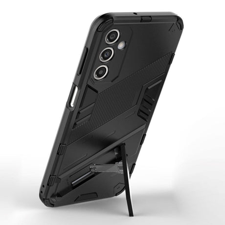 Samsung Galaxy A24 Hybrid Håndværker Bagside Cover m. Kickstand - Sort