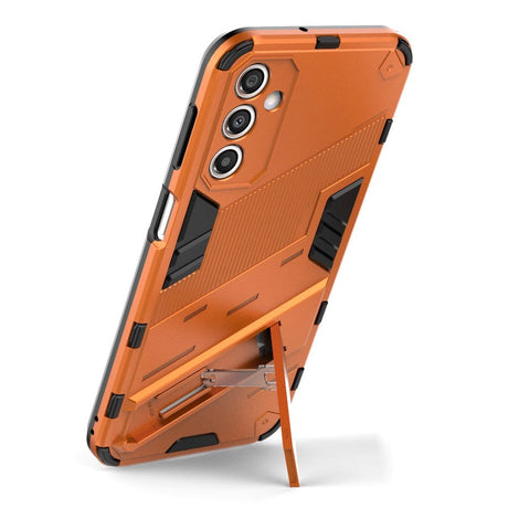 Samsung Galaxy A24 Hybrid Håndværker Bagside Cover m. Kickstand - Orange