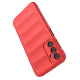 Samsung Galaxy A24 Fleksibelt Plastik Bagside Cover - Rød