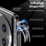 Xiaomi 13 Ultra Hybrid Plastik Bagside Cover - Gennemsigtig