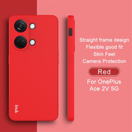 OnePlus Nord 3 (5G) IMAK UC-4 Series Fleksibel Plastik Bagside Cover - Rød