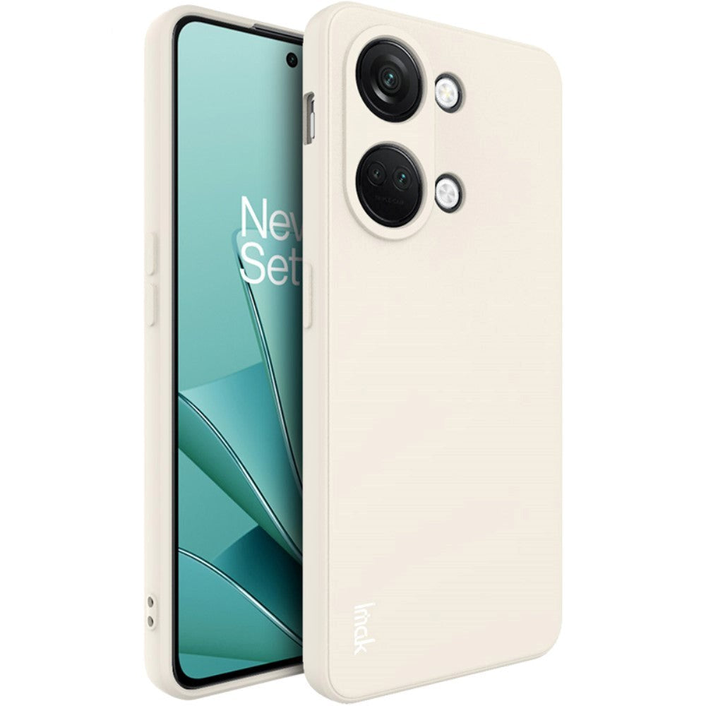 OnePlus Nord 3 (5G) IMAK UC-4 Series Fleksibel Plastik Bagside Cover - Beige