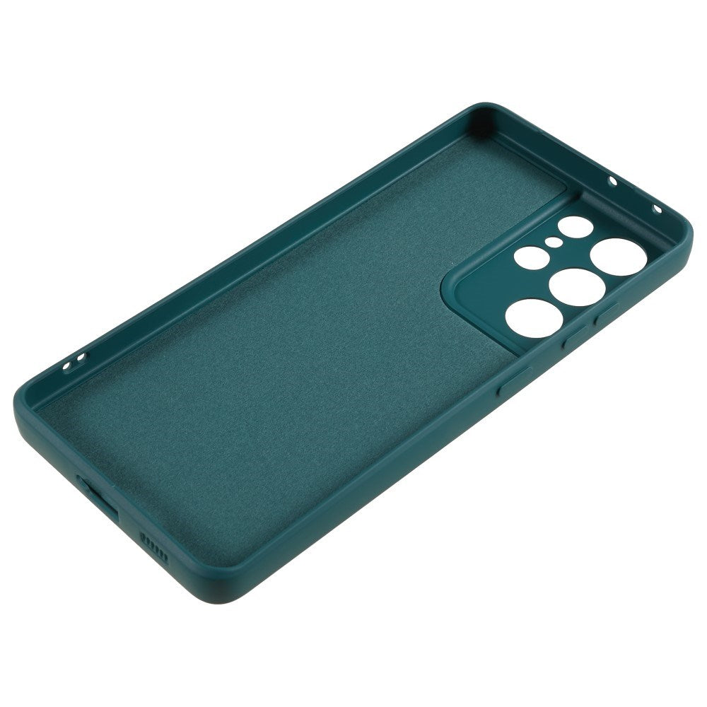 Samsung Galaxy S21 Ultra - EIDERWOOD Foret Fleksibelt Plast Cover - Grøn