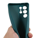 Samsung Galaxy S21 Ultra - EIDERWOOD Foret Fleksibelt Plast Cover - Grøn