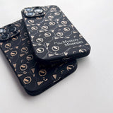 iPhone 14 Pro Fleksibelt TPU Plastik Bagside Cover med Print - Katte