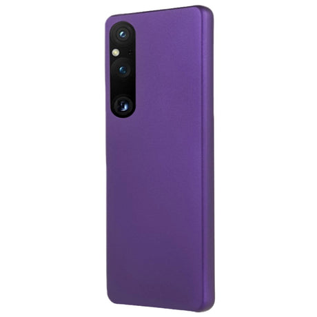 Sony Xperia 1 V Hårdt Plastik Bagside Cover - Blank - Lilla