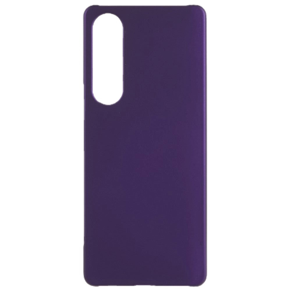 Sony Xperia 1 V Hårdt Plastik Bagside Cover - Blank - Lilla