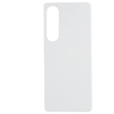 Sony Xperia 1 V Hårdt Plastik Bagside Cover - Blank - Hvid