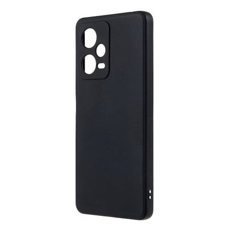 Xiaomi Redmi Note 12 Pro (5G) Fleksibelt Plastik Bagside Cover - Sort