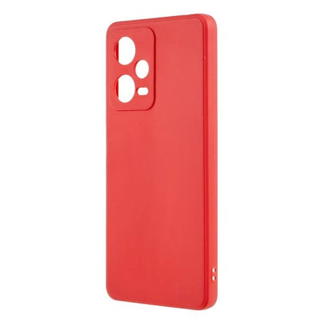 Xiaomi Redmi Note 12 Pro (5G) Fleksibelt Plastik Bagside Cover - Rød