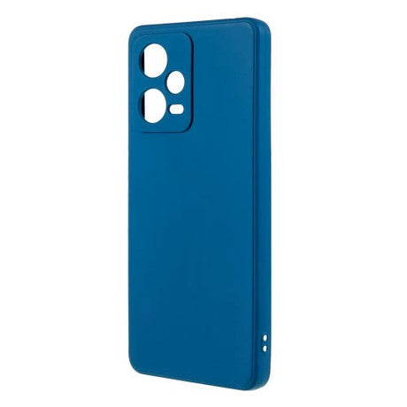 Xiaomi Redmi Note 12 Pro (5G) Fleksibelt Plastik Bagside Cover - Blå