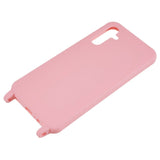 Samsung Galaxy A14 (5G) Fleksibel Plastik Bagside Cover m.  Strop - Pink