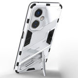 OnePlus Nord CE 3 Lite Hybrid Håndværker Bagside Cover m. Kickstand - Hvid