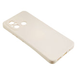 Xiaomi Redmi 12C Fleksibelt Plastik Bagside Cover - Hvid