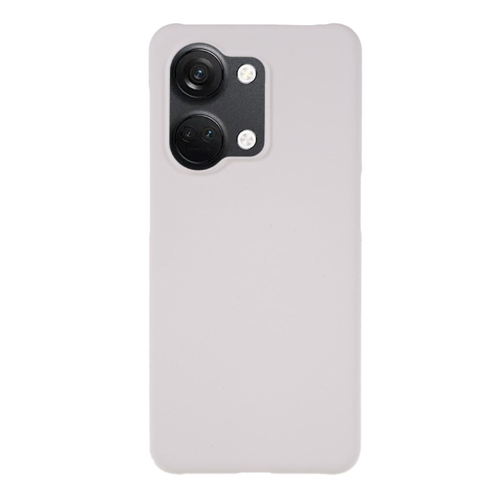 OnePlus Nord 3 (5G) Hårdt Plastik Bagside Cover - Hvid