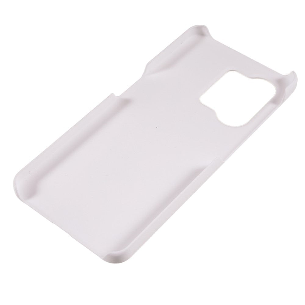 OnePlus Nord 3 (5G) Hårdt Plastik Bagside Cover - Hvid