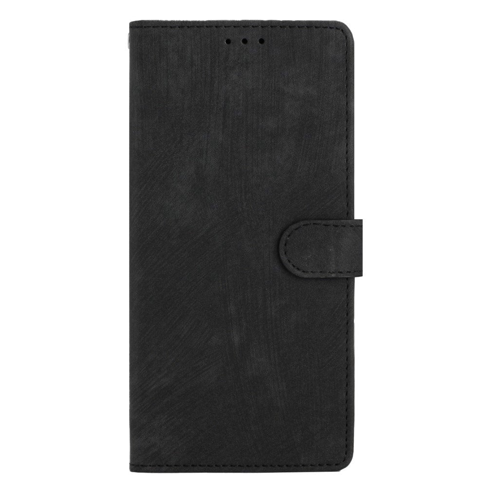 Xiaomi Redmi Note 11 Pro Læder Flip Cover m. Pung og Strop - Sort