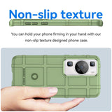 Huawei P60 Pro Rugged Shield Bagside Cover - Grøn