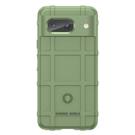 Google Pixel 8 Rugged Shield Series Håndværker Bagside Cover - Grøn