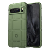 Google Pixel 8 Pro Rugged Shield Series Håndværker Bagside Cover - Grøn