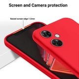 EIDERWOOD OnePlus Nord CE 3 Lite (5G) Foret Silikone Bagside Cover m. Strop - Rød