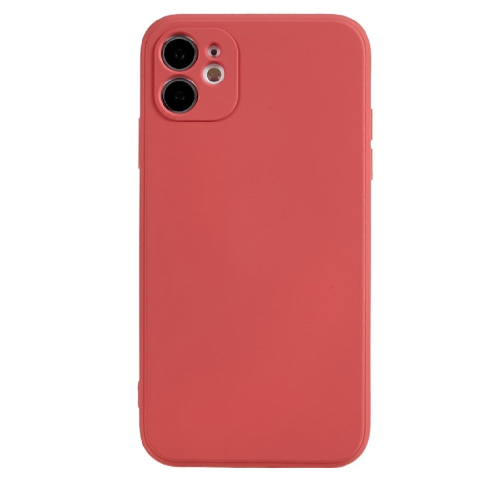 iPhone 11 - EIDERWOOD Foret Fleksibelt Plast Cover - Mørkerød