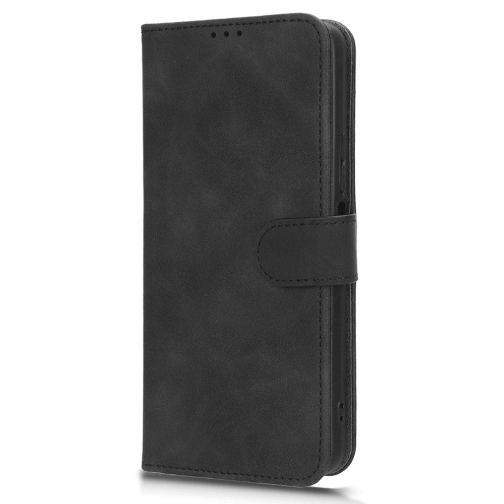 Asus ROG Phone 7 Kunstlæder Flip Cover m. Pung & Strop - Sort