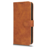 Asus ROG Phone 7 Kunstlæder Flip Cover m. Pung & Strop - Brun